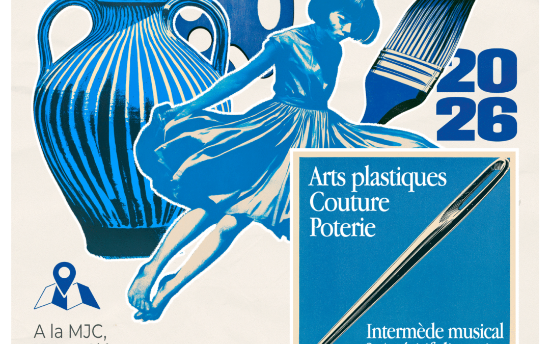 Exposition des ateliers 2026 — Arts plastiques, Couture & Poterie